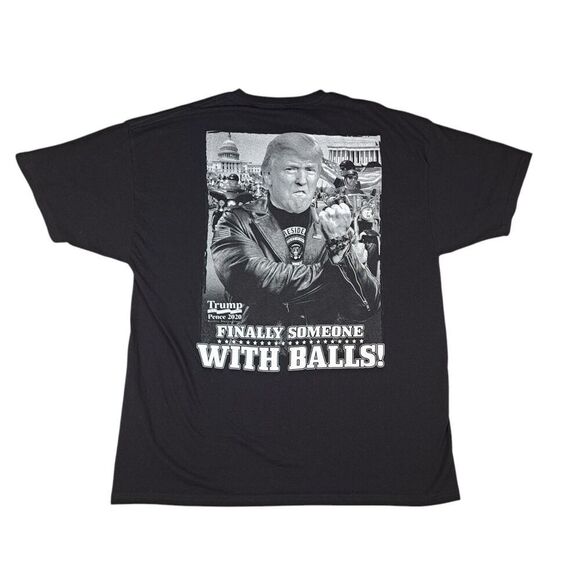 Trump 2020 MAGA Election Mens Political T-Shirt XL Black - Picture 1 of 4
